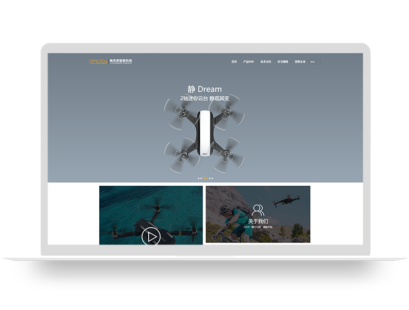 無人機品牌官網(wǎng) 營銷型品牌網(wǎng)站建設(shè) 響應(yīng)式網(wǎng)頁